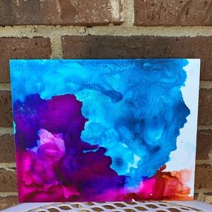 Small work of abstract art 8x10